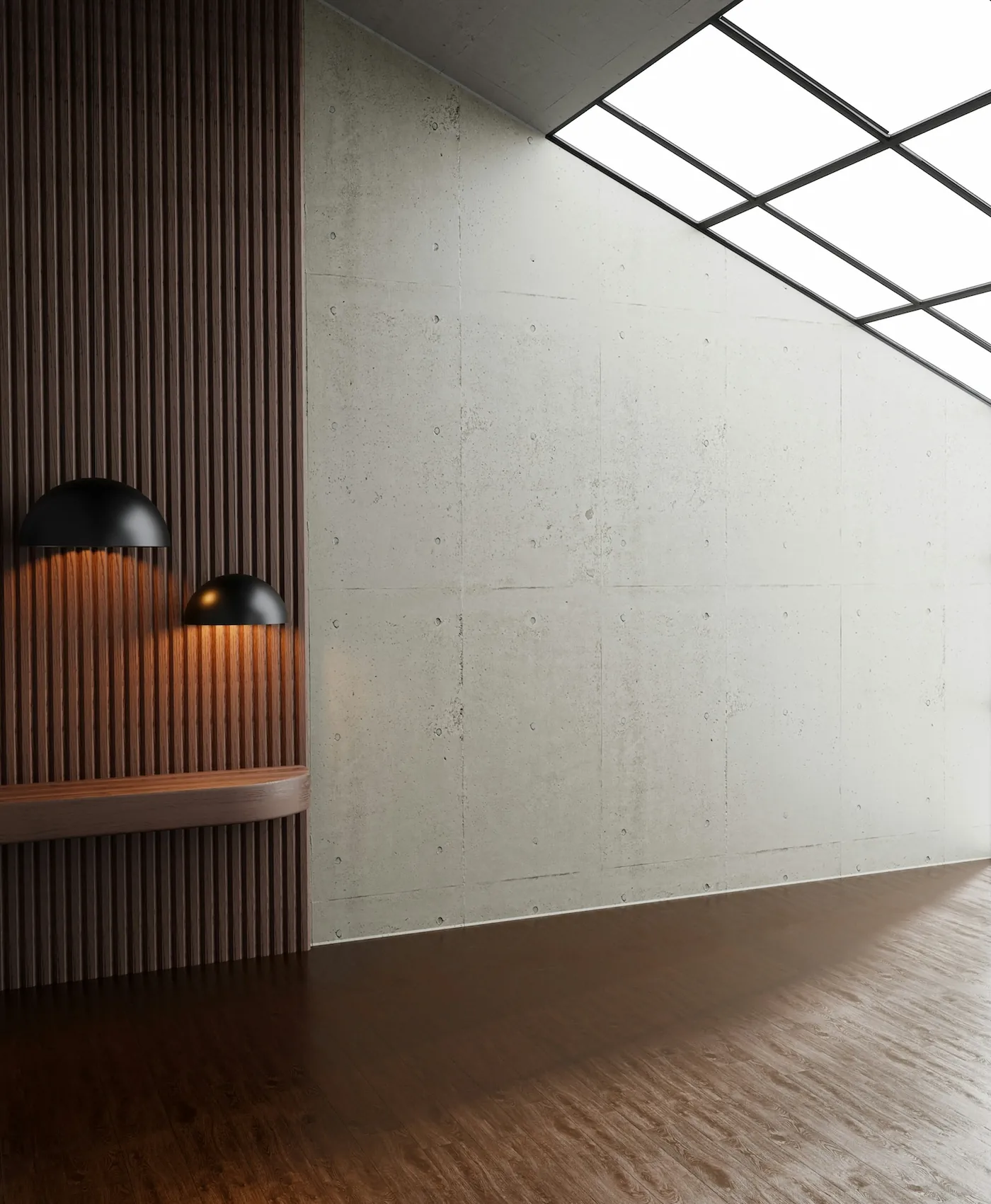 Wohnraum mit Tageslicht